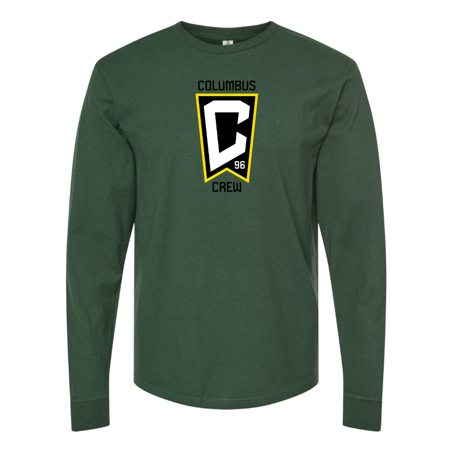 Men's Columbus Crew FC Cotton Long Sleeve T-Shirt