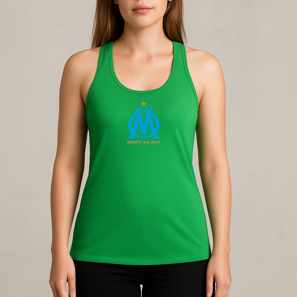 Women's Olympique de Marseille FC Racerback Tank Top