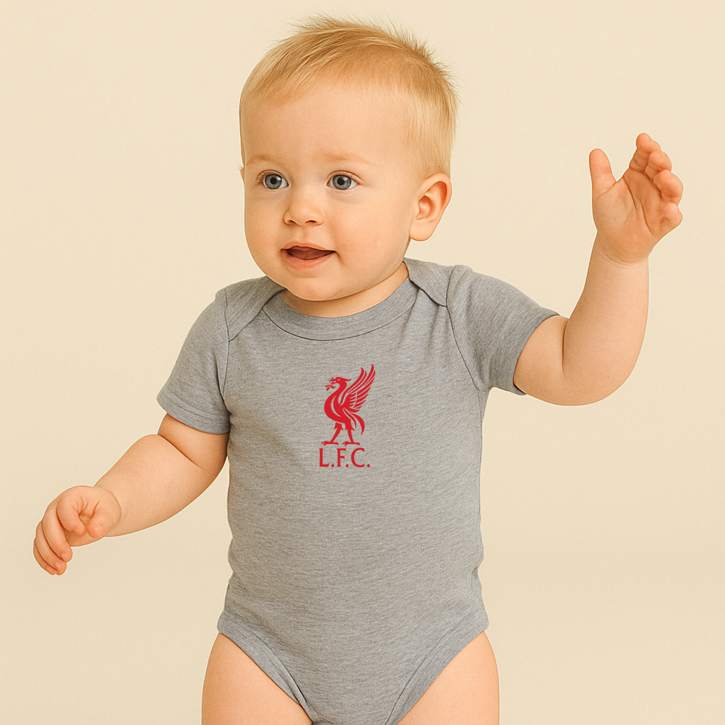 Baby Liverpool L.F.C. Soccer Romper Onesie