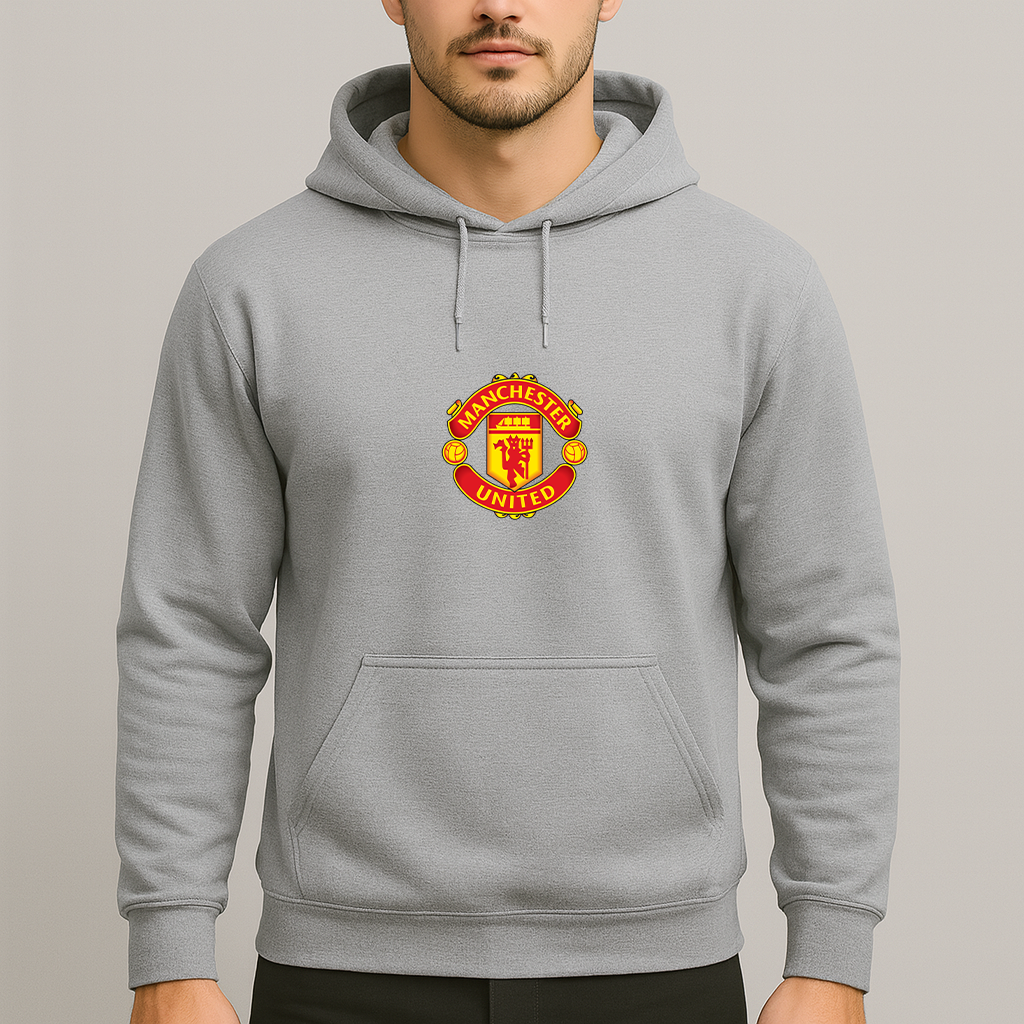 Men’s Manchester United Soccer Pullover Hoodie