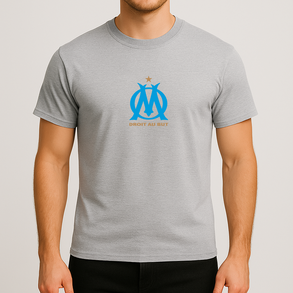 Men's Olympique de Marseille FC Cotton T-Shirt