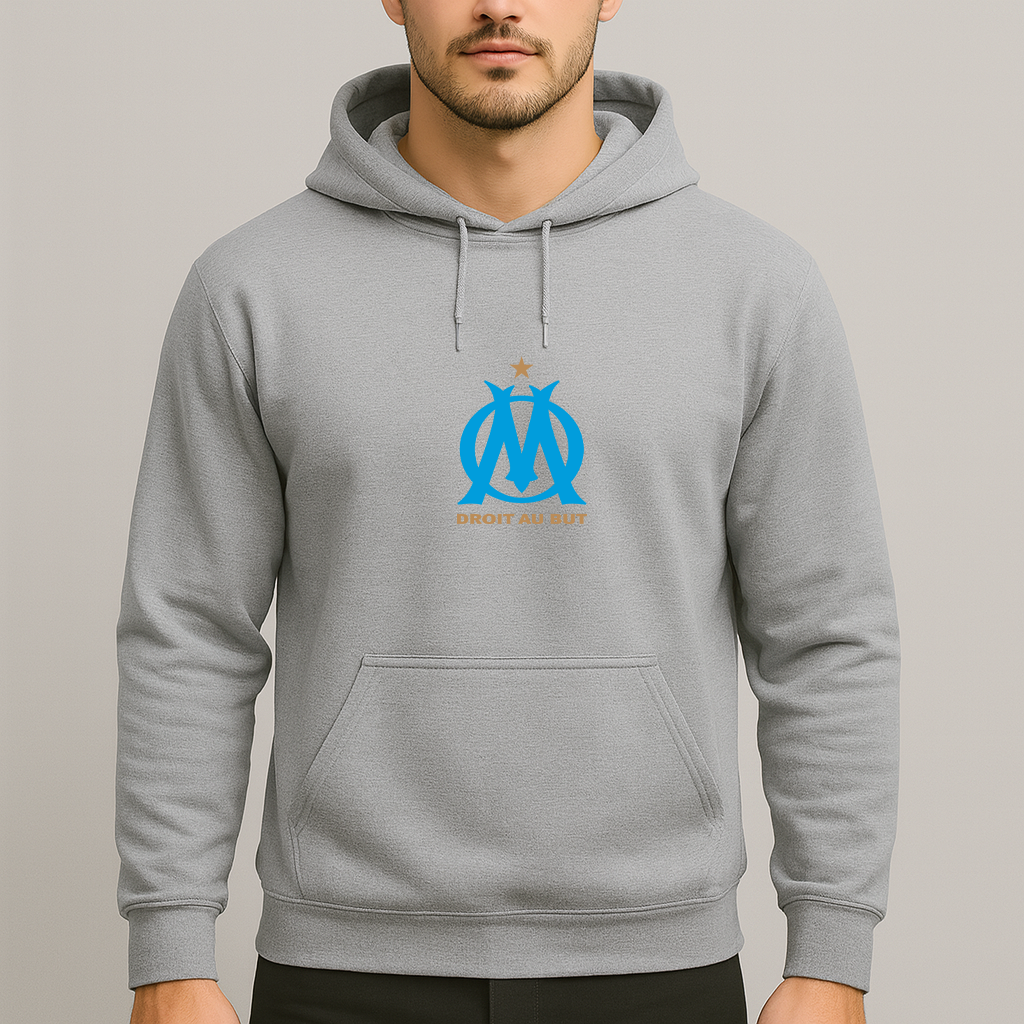 Men's Olympique de Marseille FC Pullover Hoodie