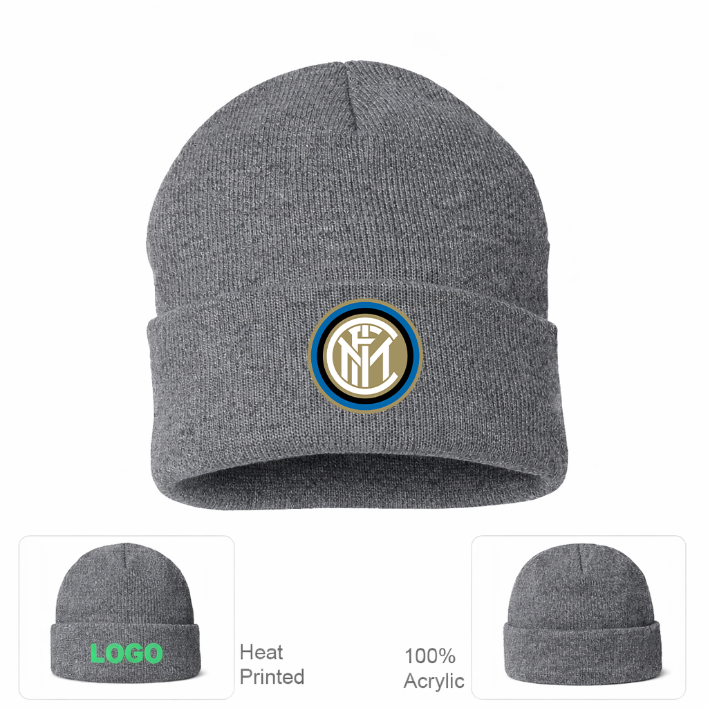 Inter Milan Soccer Beanie Hat