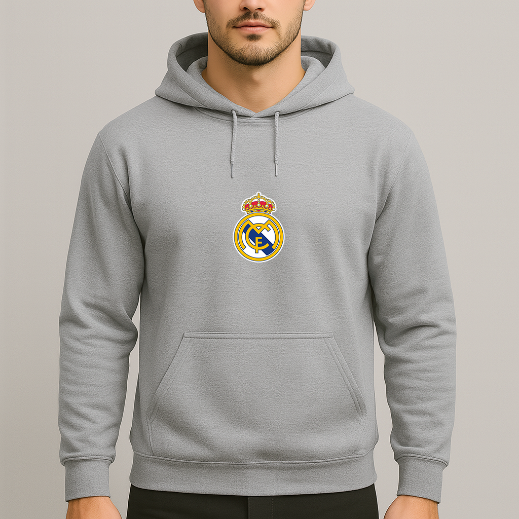 Men’s Real Madrid Soccer Pullover Hoodie