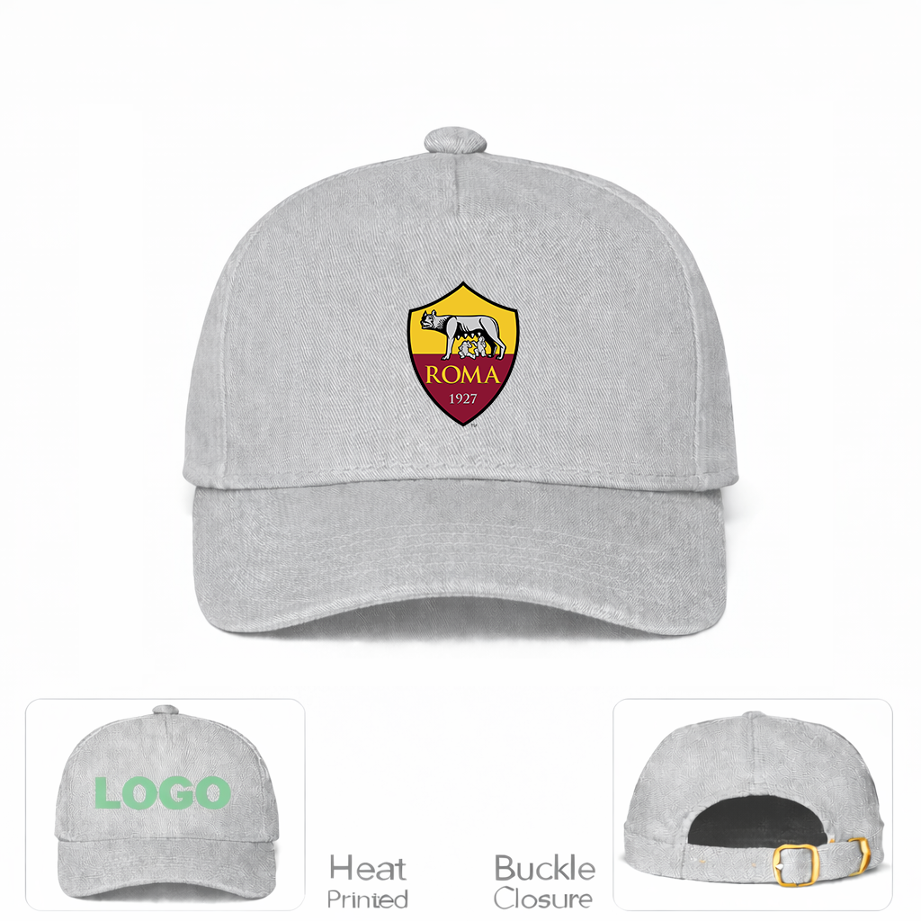 AS Roma FC Dad Baseball Cap Hat