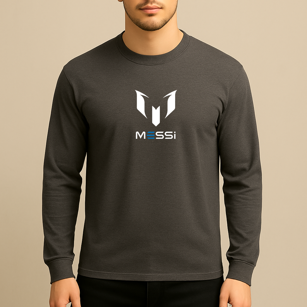 Men's Lionel Messi Air Messi Soccer Long Sleeve T-Shirt
