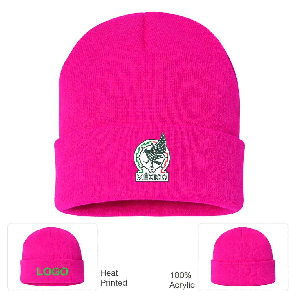 Mexico Soccer Beanie Hat