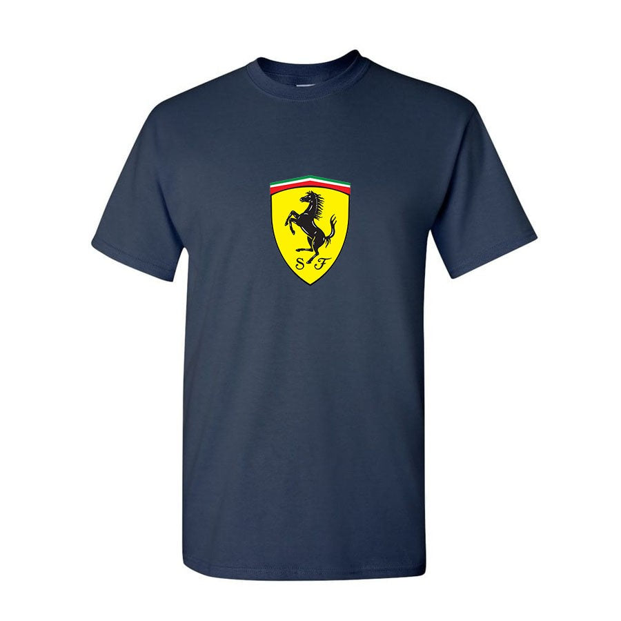 Men’s Ferrari Motorsport Car Cotton T-Shirt