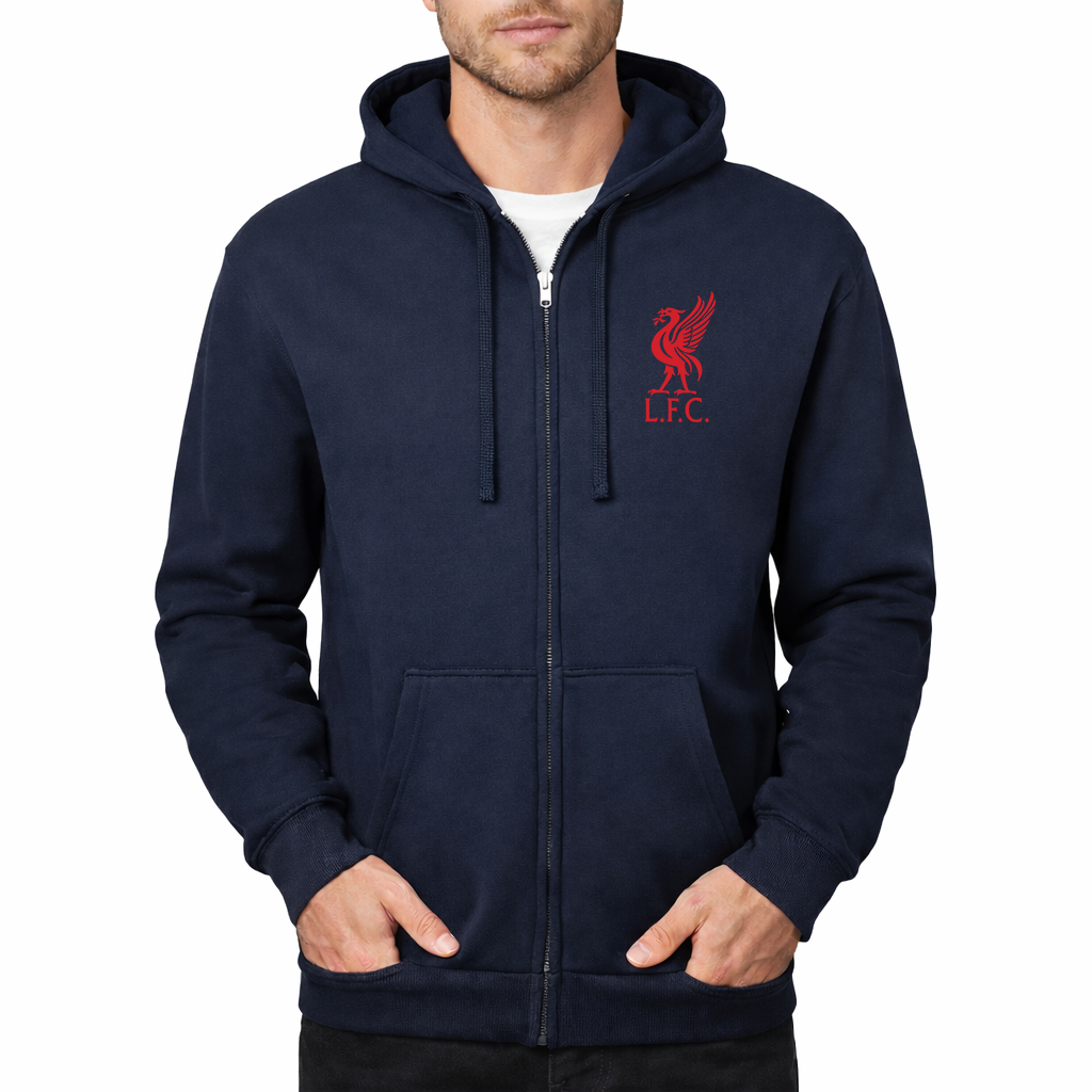 Men's Liverpool L.F.C. Soccer Zipper Hoodie