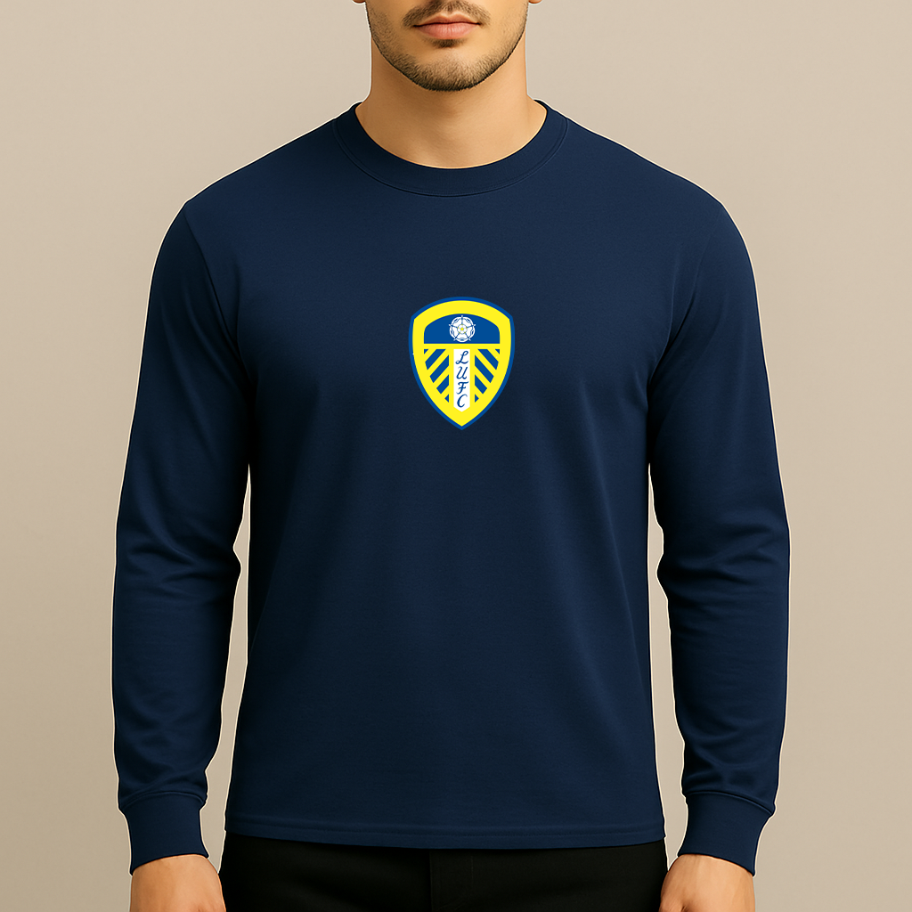 Men's Leeds United Football Club Long Sleeve T-Shirt