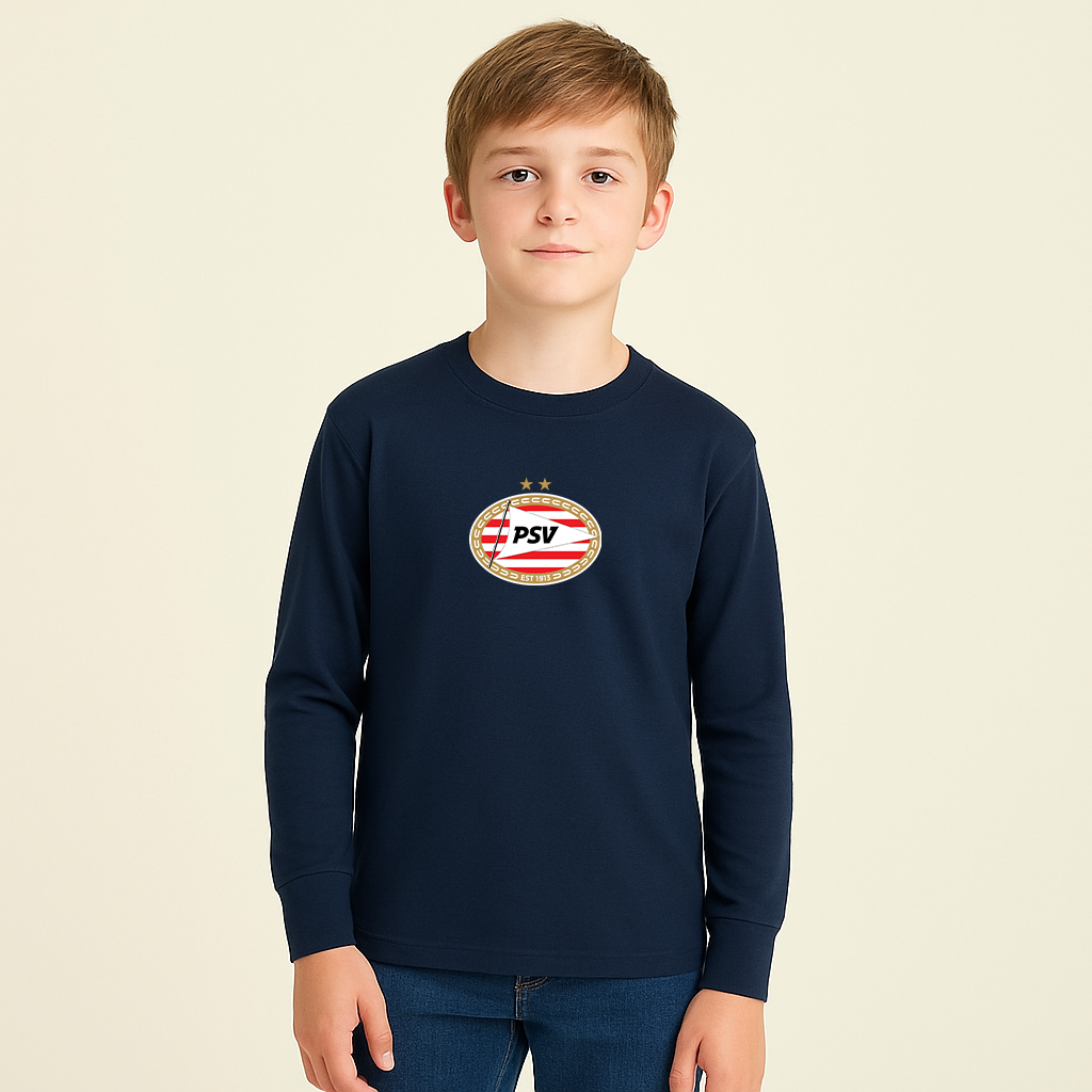 Youth Kids PSV Eindhoven FC Long Sleeve T-Shirt