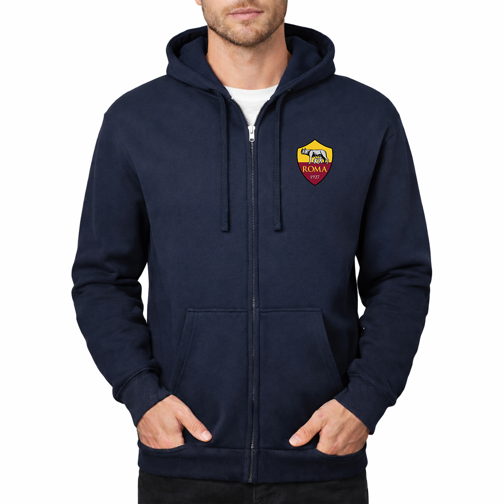 Men's AS Roma FC Zipper Hoodie