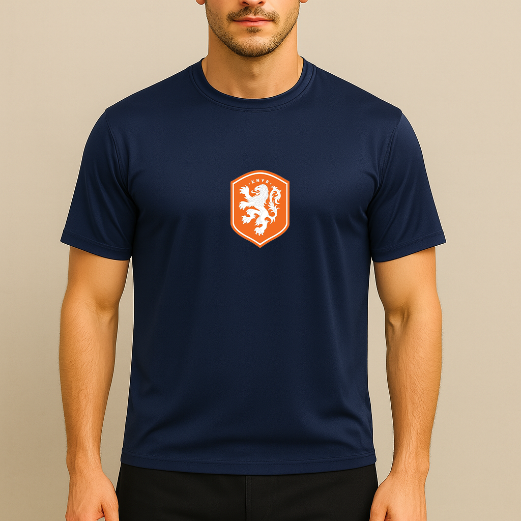 Men's Netherlands National Soccer Team Polyester T-Shirt