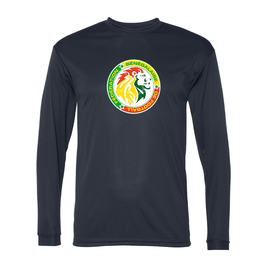 Men’s Senegal National Soccer Team copy - C2 Sport - Performance Long Sleeve T-Shirt - 5104