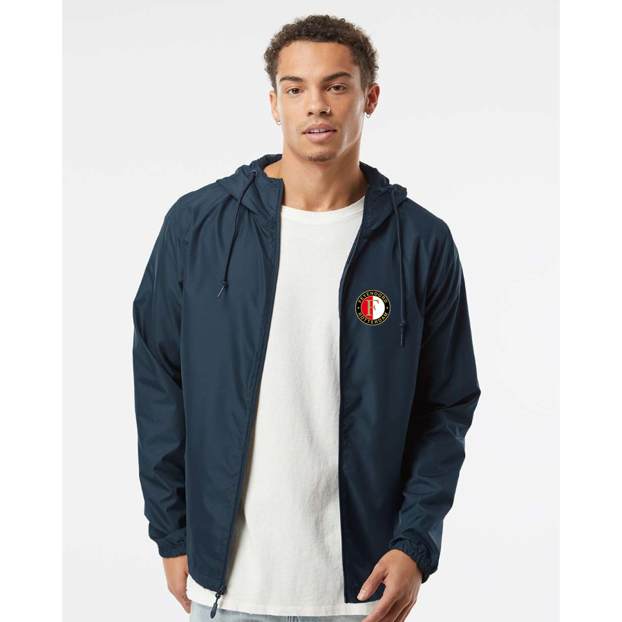 Men’s Feyenoord FC - Independent Trading Co. - Lightweight Windbreaker Full-Zip Jacket - EXP54LWZ