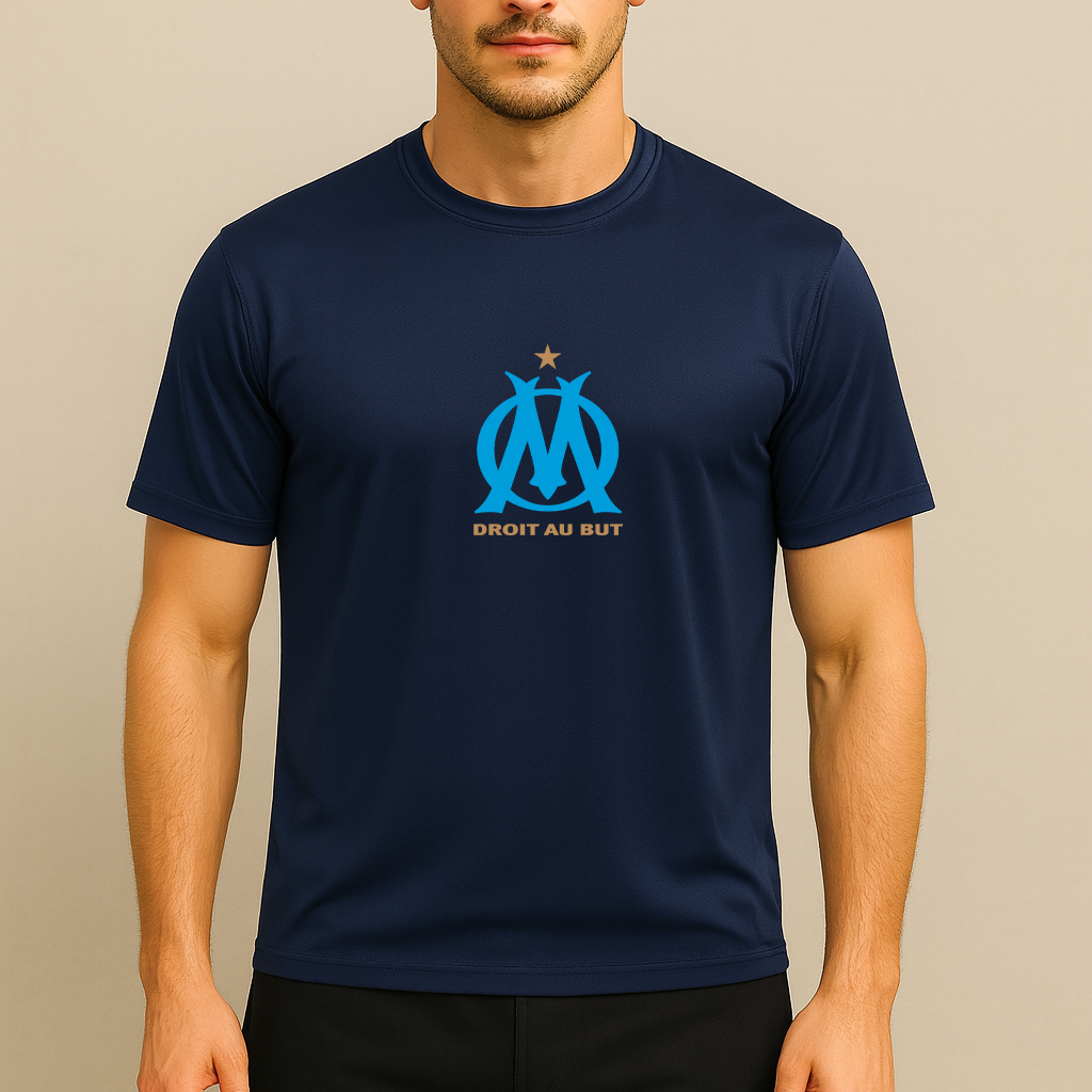 Men's Olympique de Marseille FC Polyester T-Shirt