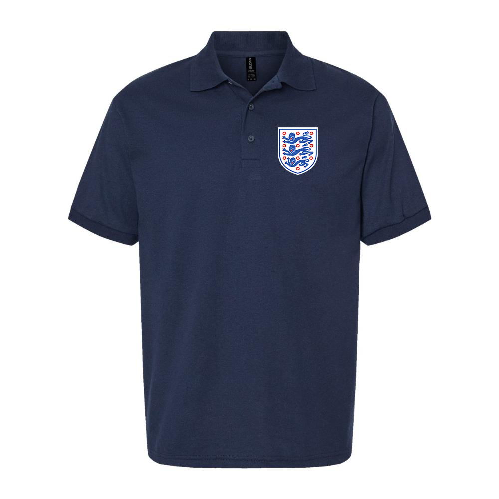 Men's England National Football Team Dry Blend Polo