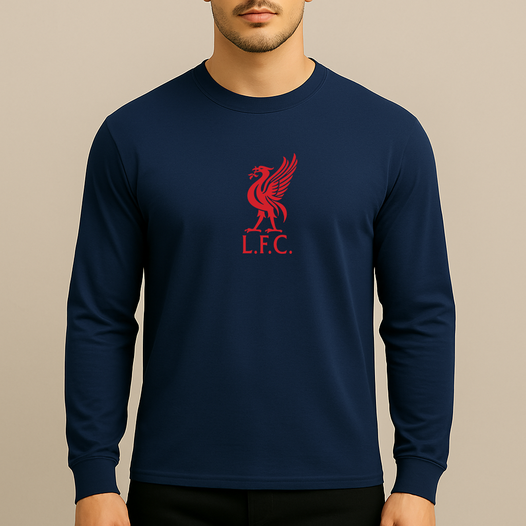 Men's Liverpool L.F.C. Soccer Long Sleeve T-Shirt