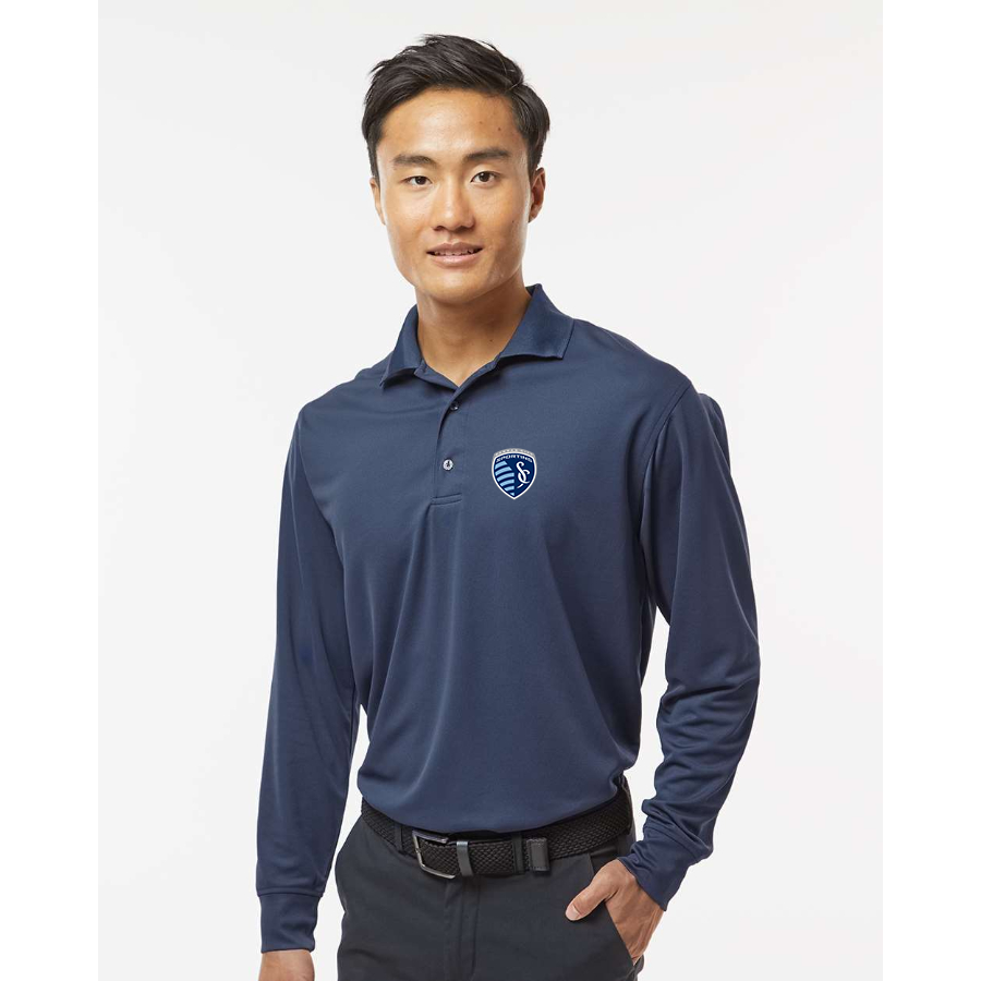 Men's Sporting Kansas City FC - Paragon - Prescott Long Sleeve Polo - 110