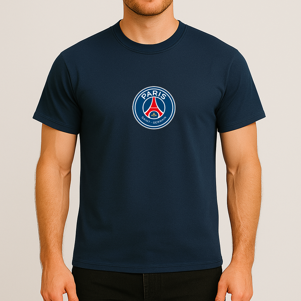 Men's Paris Saint-Germain Soccer Cotton T-Shirt