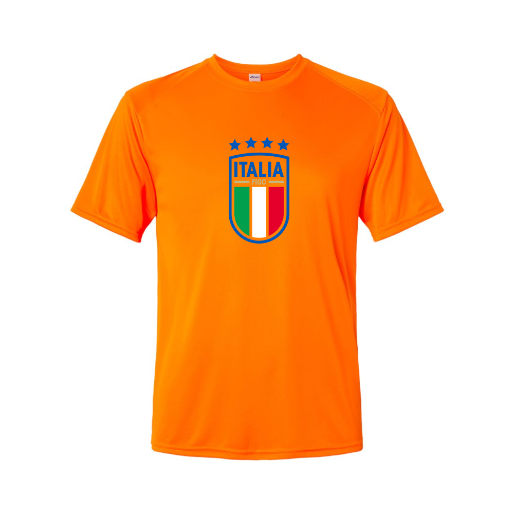 Men's Italy National Soccer Performance T-Shirt