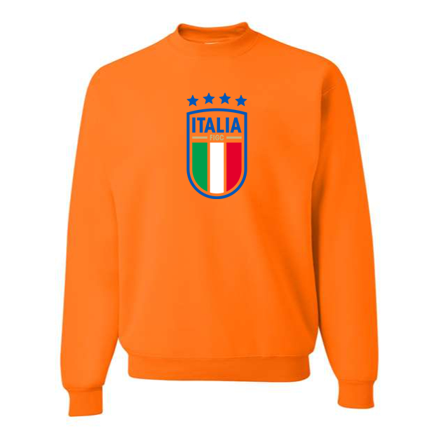 Men's Italy National Soccer Crewneck Sweatshirt
