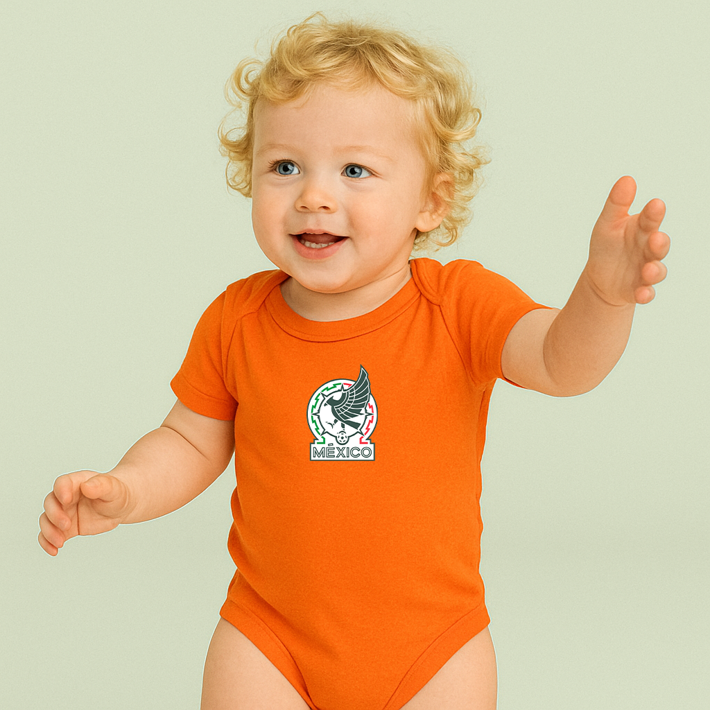 Baby Mexico Soccer Romper Onesie