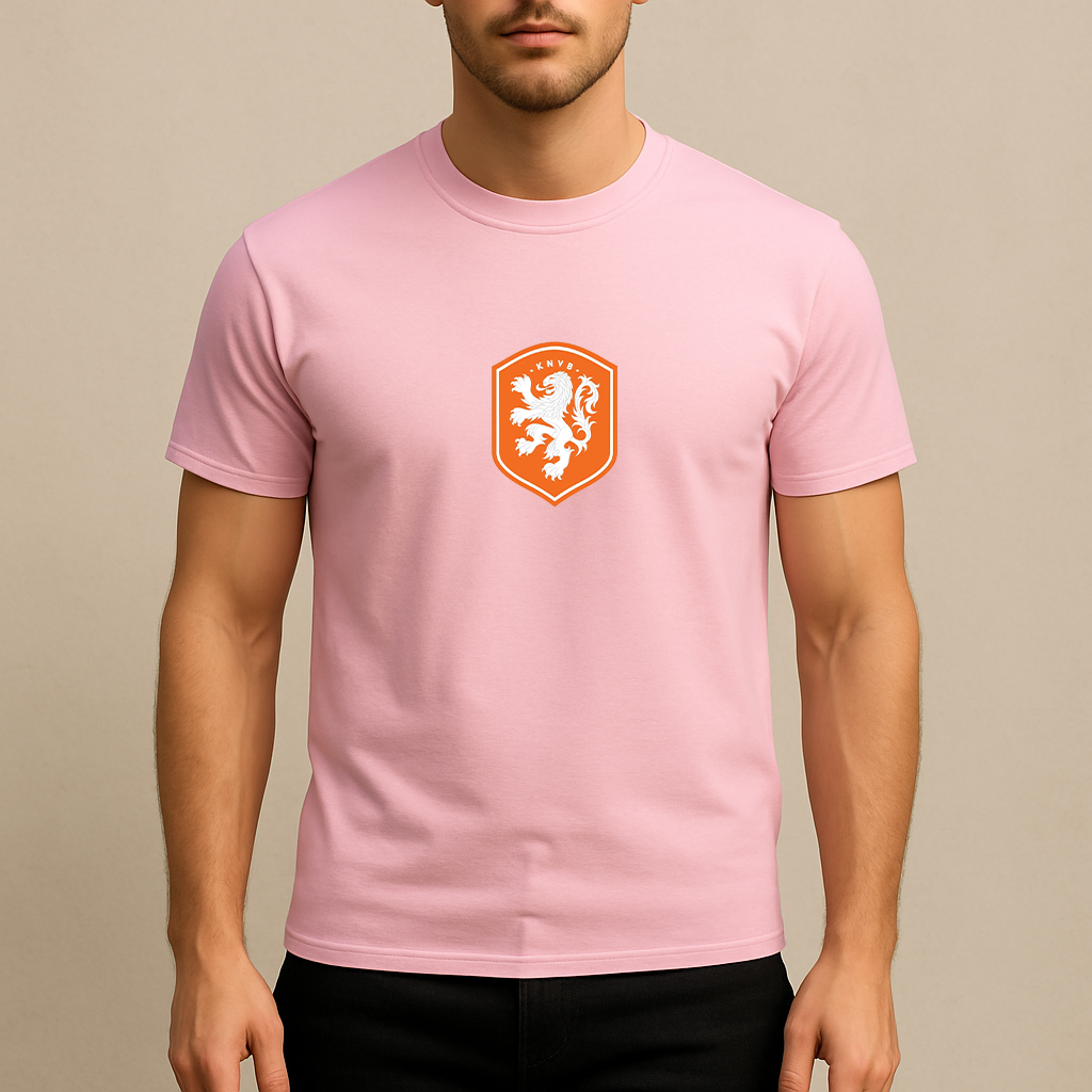 Men's Netherlands National Soccer Team Cotton T-Shirt