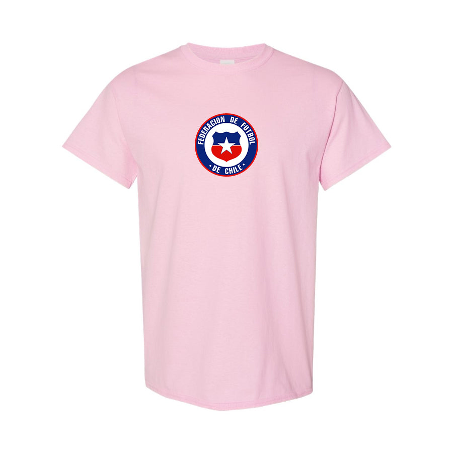 Men's Chile National Soccer Team Cotton T-Shirt