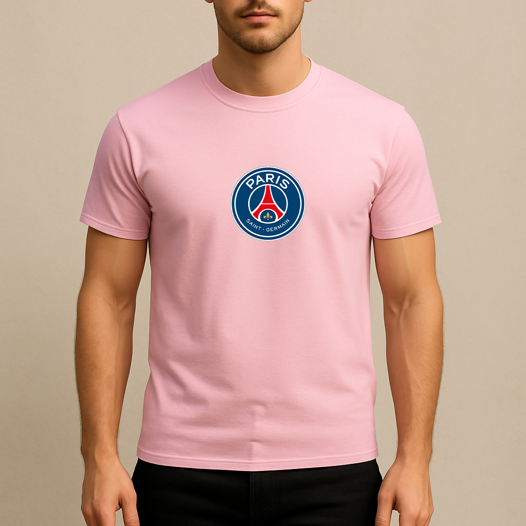 Men's Paris Saint-Germain Soccer Cotton T-Shirt