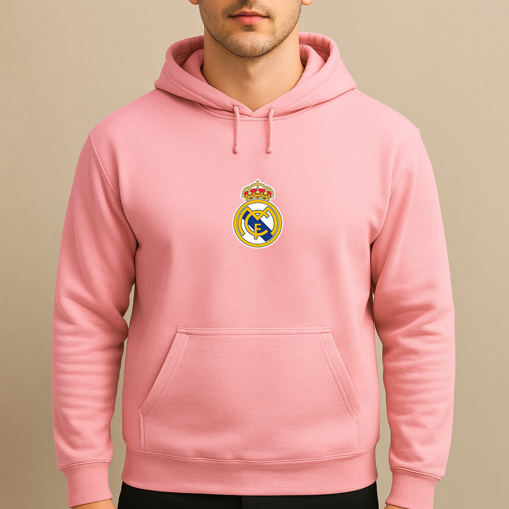 Men’s Real Madrid Soccer Pullover Hoodie