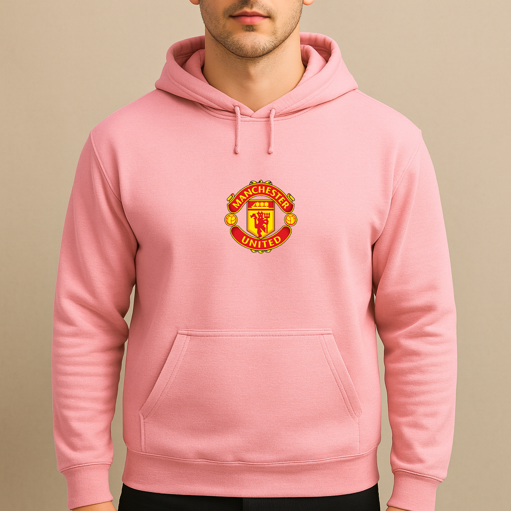 Men’s Manchester United Soccer Pullover Hoodie