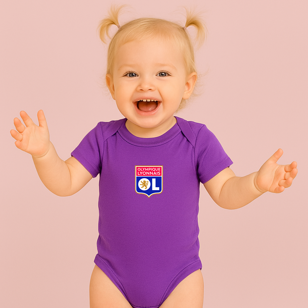 Olympique Lyonnais FC Baby Romper Onesie