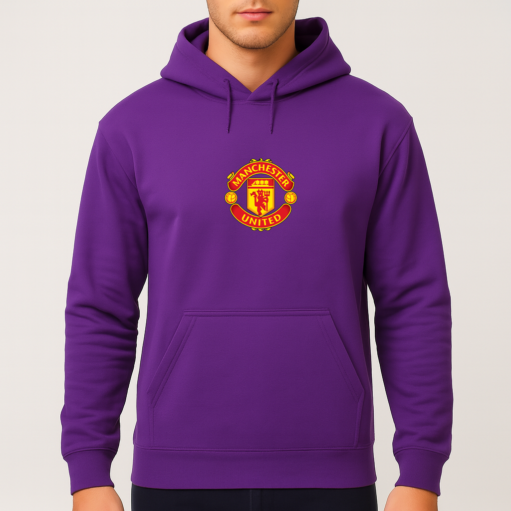 Men’s Manchester United Soccer Pullover Hoodie