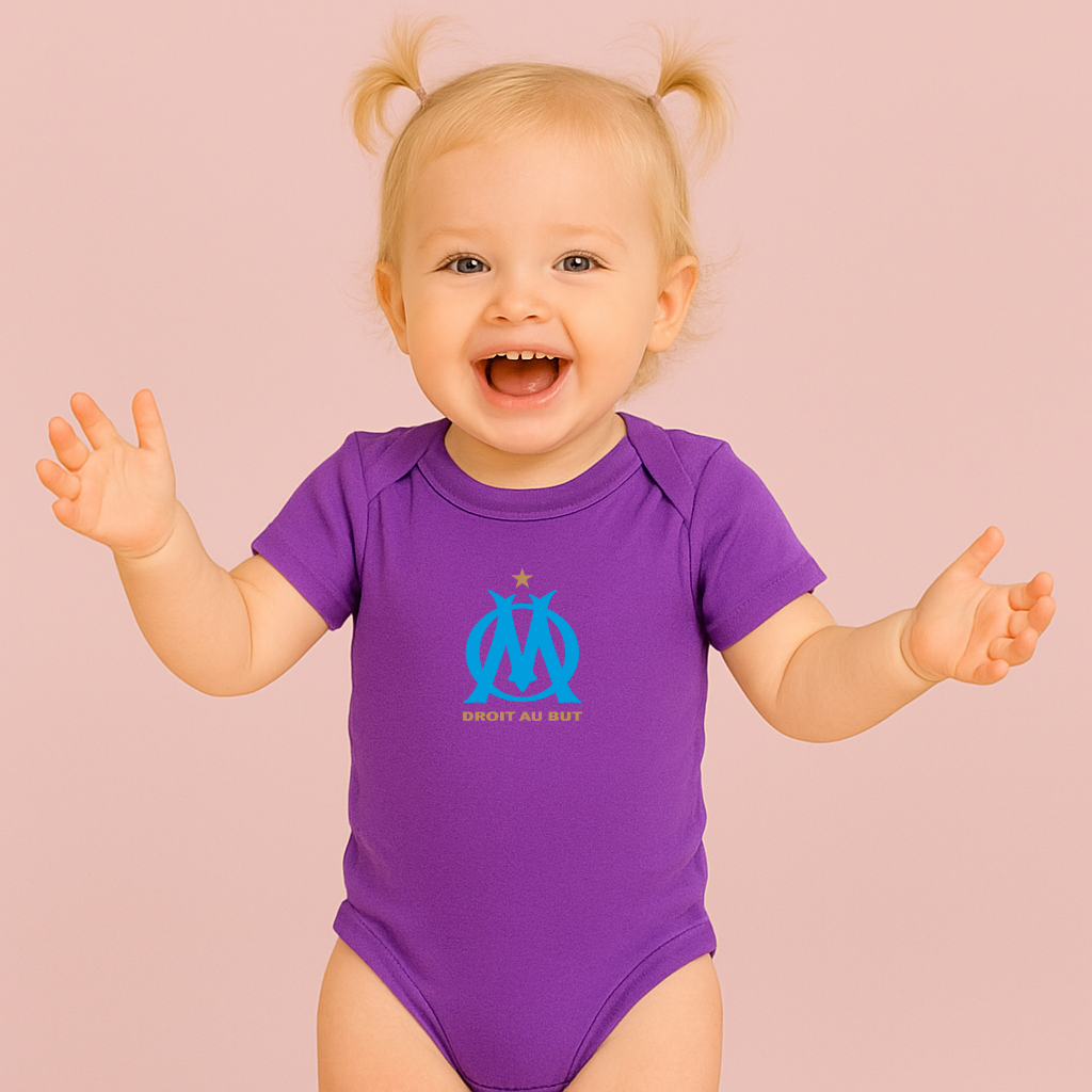Olympique de Marseille FC Baby Romper Onesie