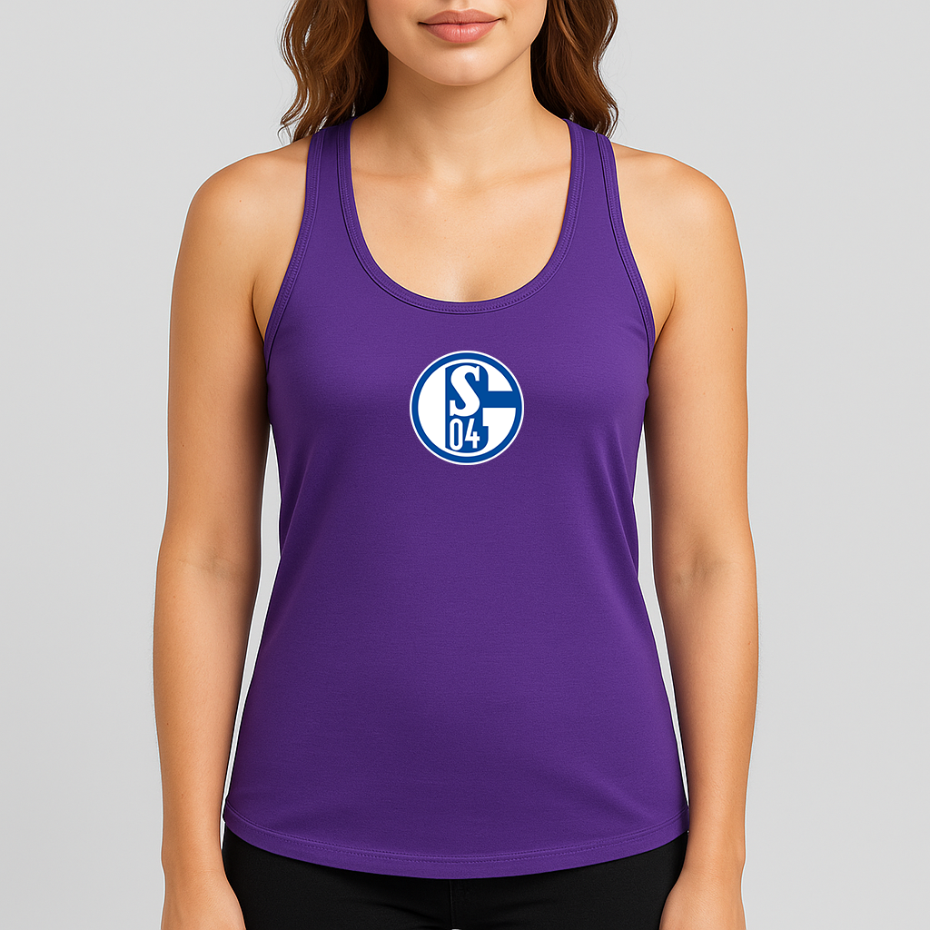 Women's Schalke 04 FC Racerback Tank Top