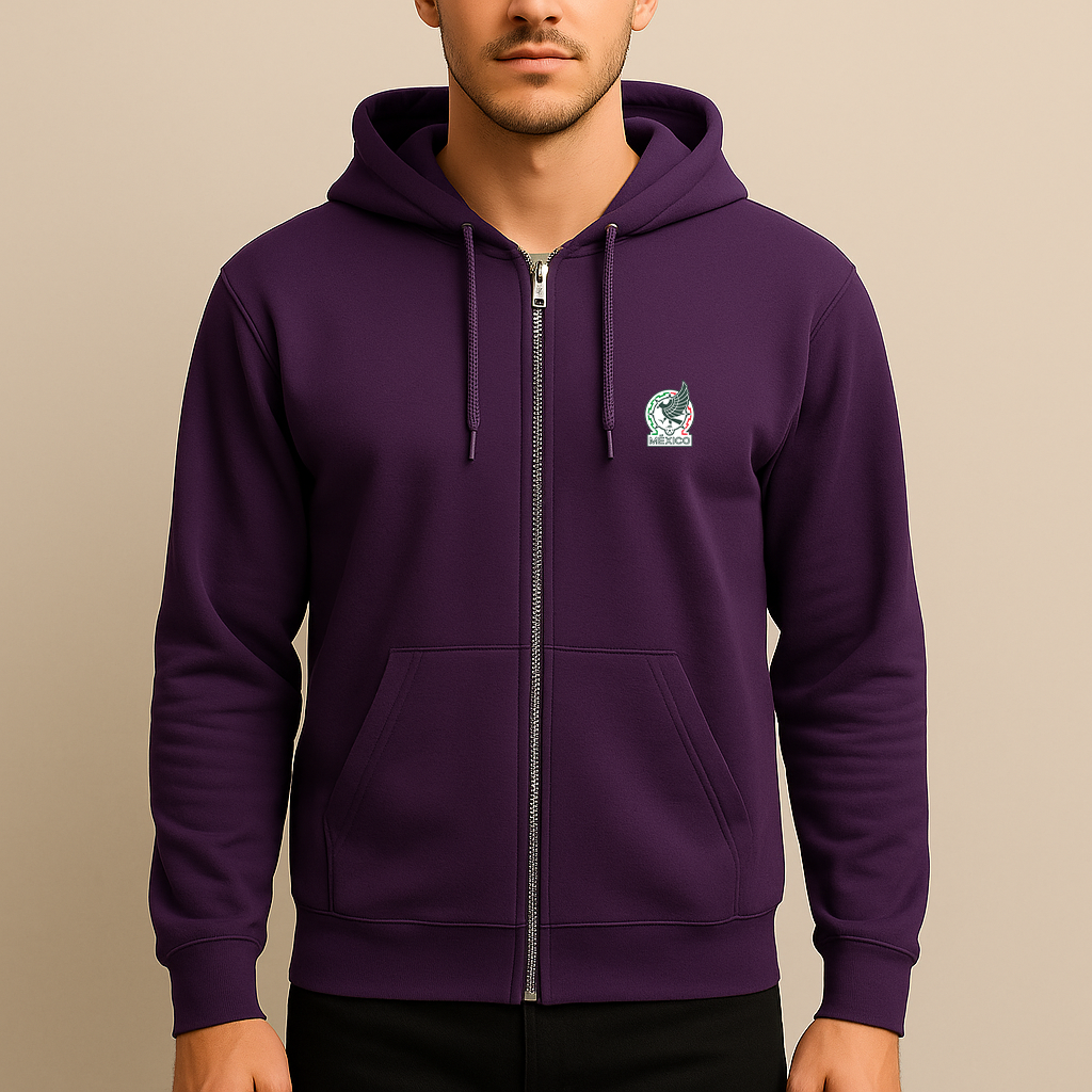 Men’s Mexico Soccer Zipper Hoodie