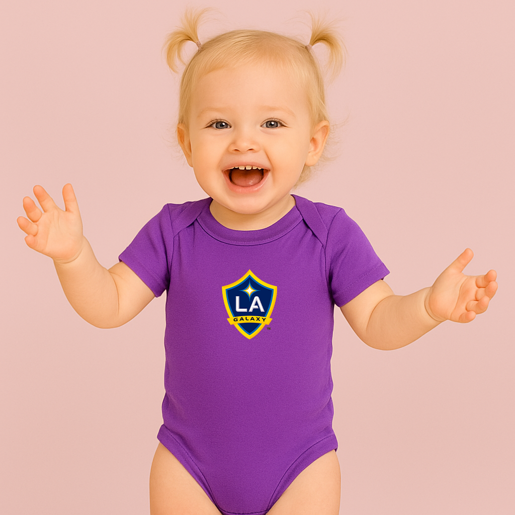 LA Galaxy FC Baby Romper Onesie