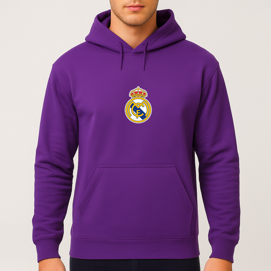 Men’s Real Madrid Soccer Pullover Hoodie