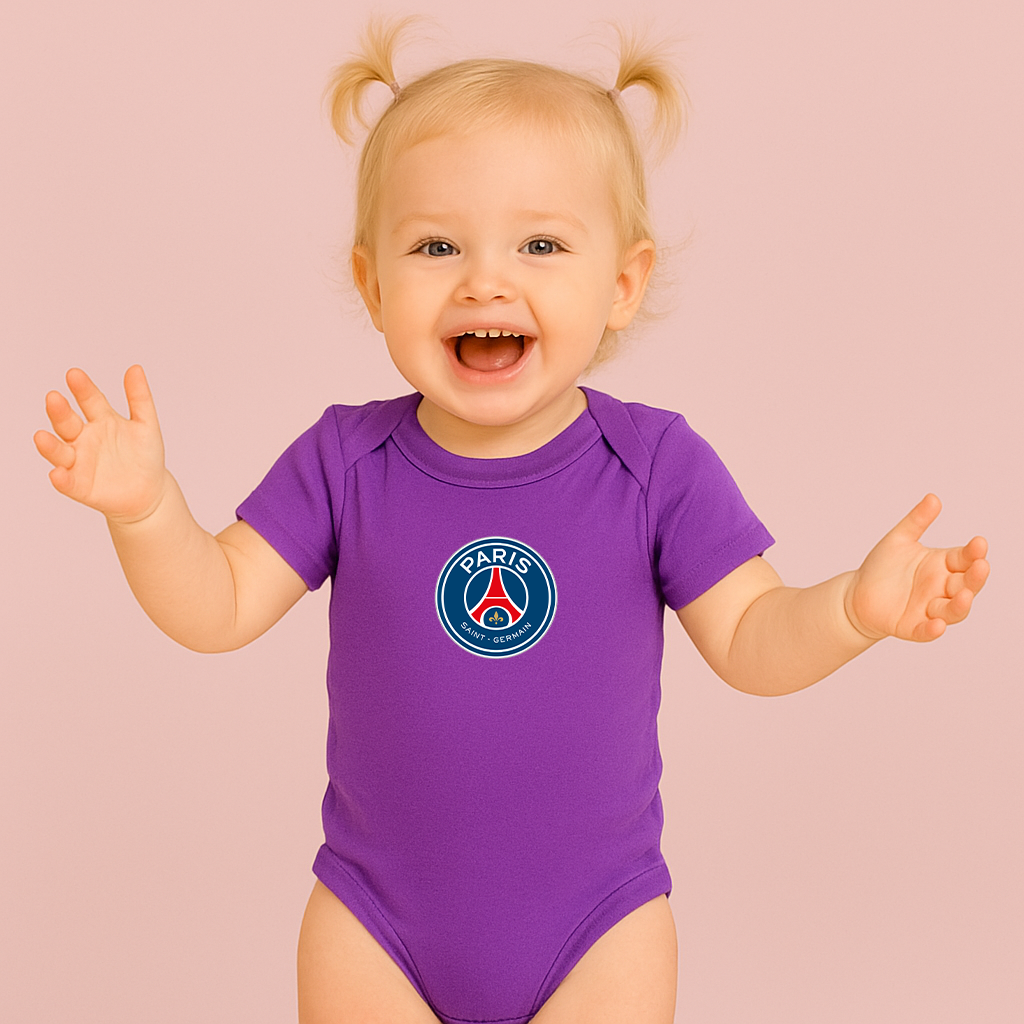 Paris Saint-Germain Soccer Romper Onesie
