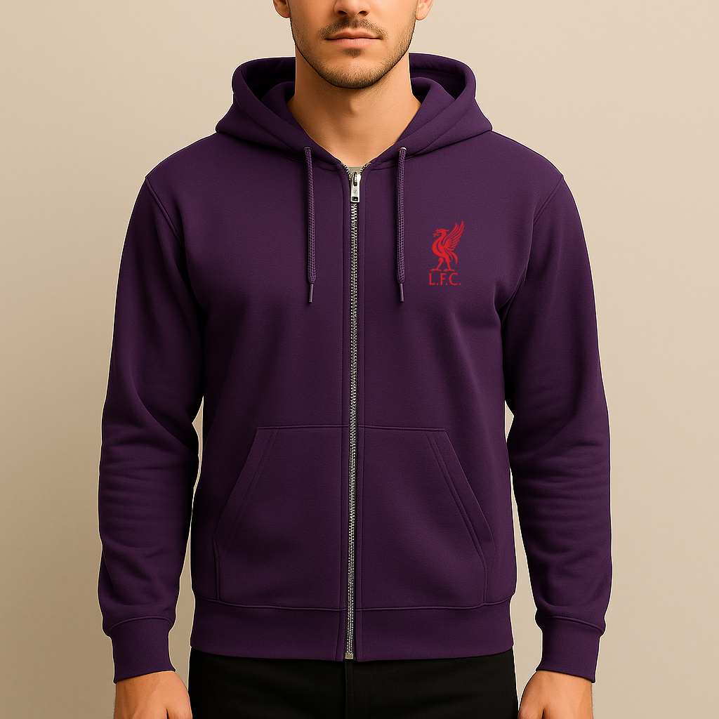 Men's Liverpool L.F.C. Soccer Zipper Hoodie