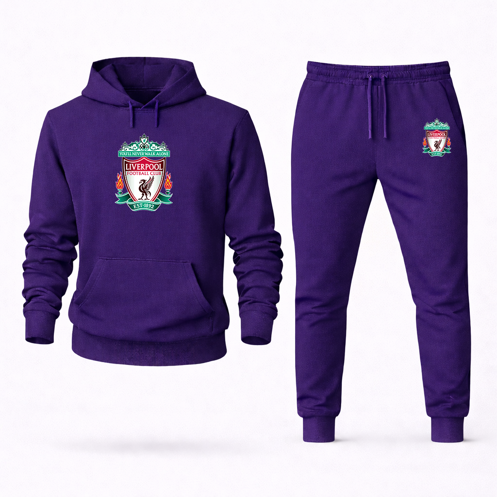 Men's Liverpool Football Club Est.1892 Hoodie Joggers Set