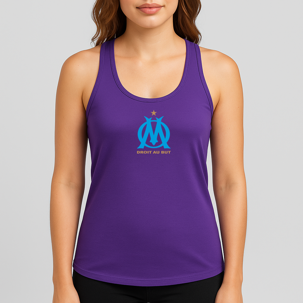 Women's Olympique de Marseille FC Racerback Tank Top