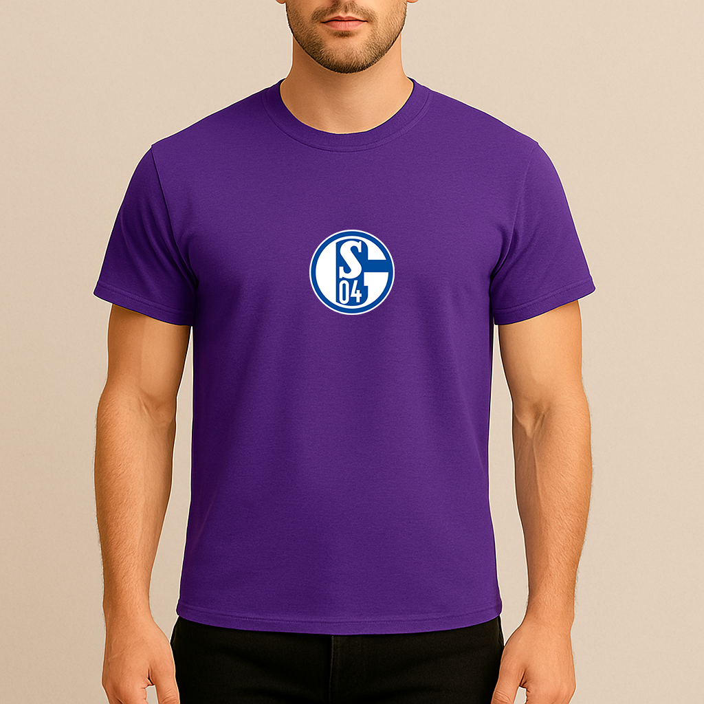 Men's Schalke 04 FC Cotton T-Shirt