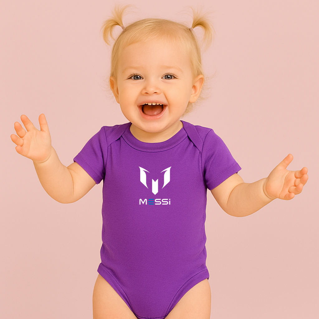 Baby Lionel Messi Air Messi Soccer Romper Onesie