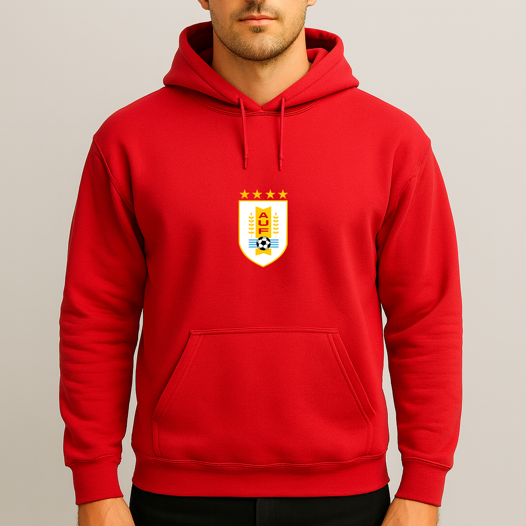 Men's Uruguay National Soccer Team Pullover Hoodie