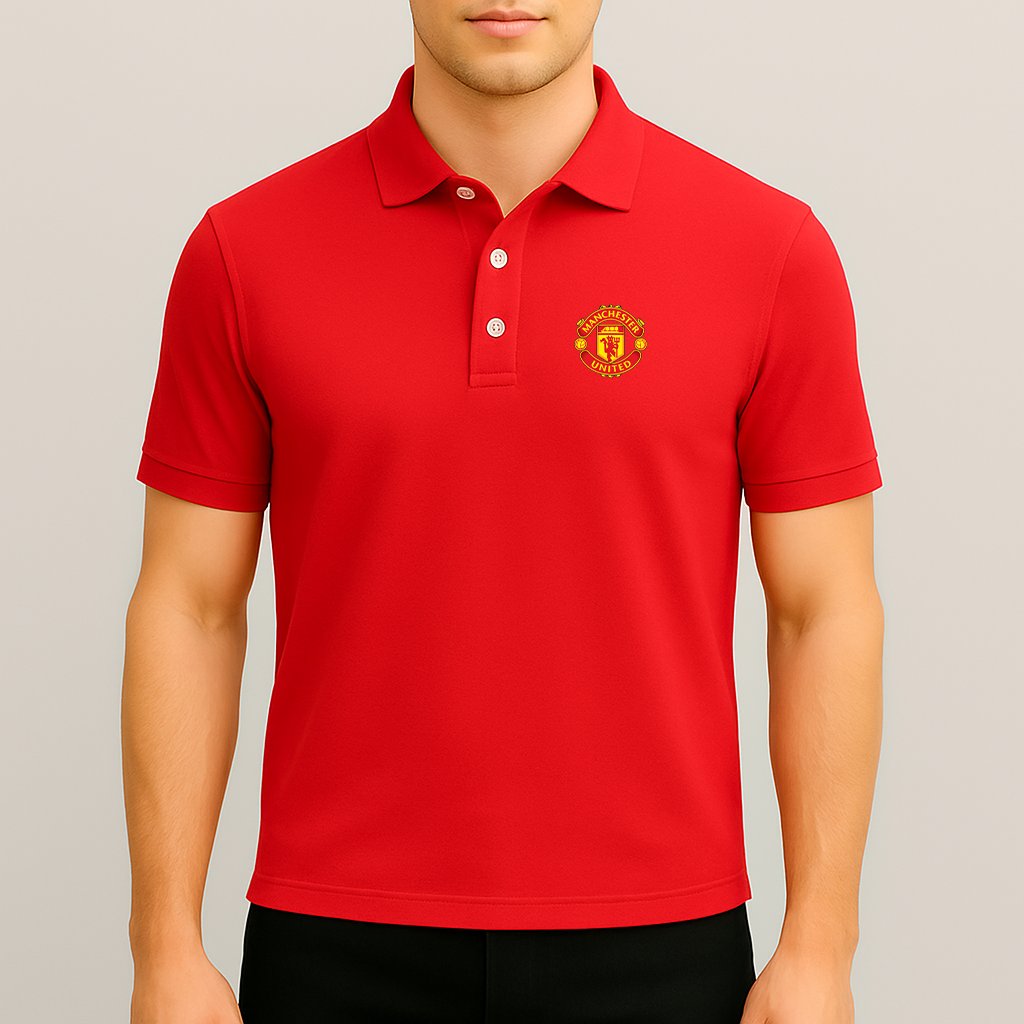 Men’s Manchester United Soccer Dry Blend Polo