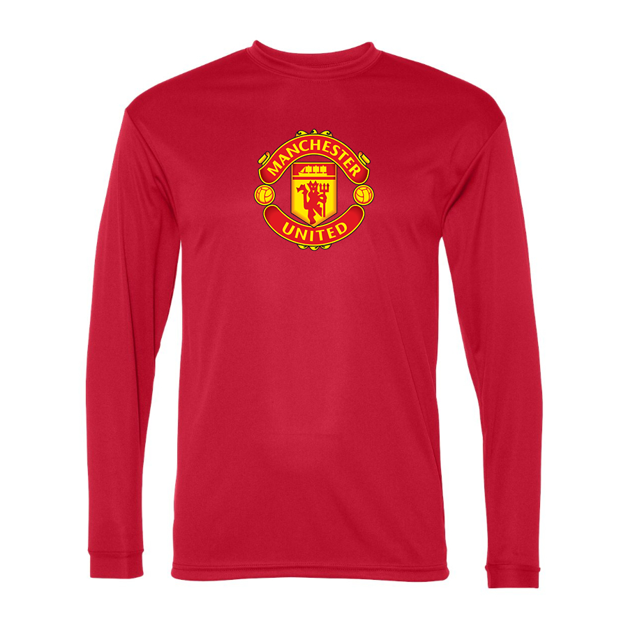 Men’s Manchester United Soccer - Performance Long Sleeve T-Shirt