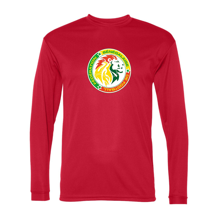 Men’s Senegal National Soccer Team copy - C2 Sport - Performance Long Sleeve T-Shirt - 5104