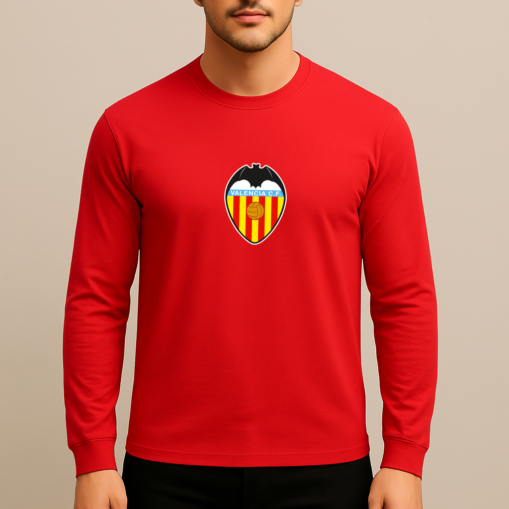 Men's Valencia FC Long Sleeve T-Shirt